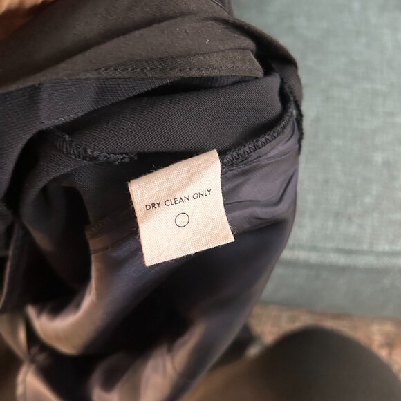 Apiece Apart wide leg navy trouser - Picture 7 of 10